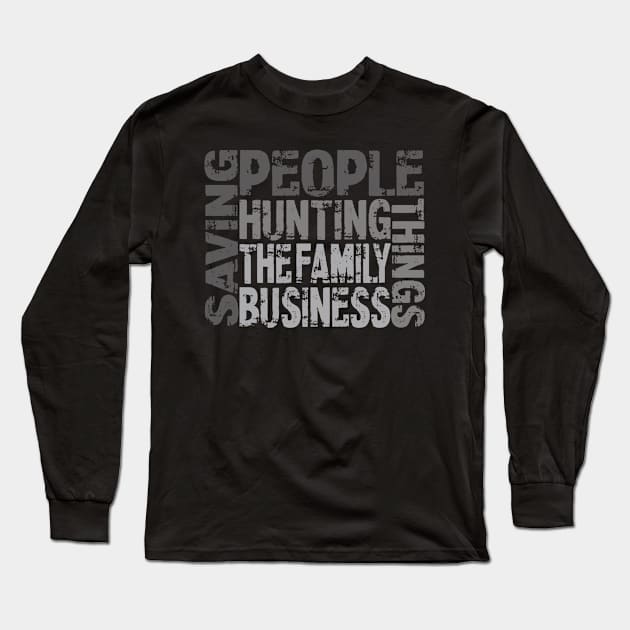 SUPERNATURAL Long Sleeve T-Shirt by GreatSeries